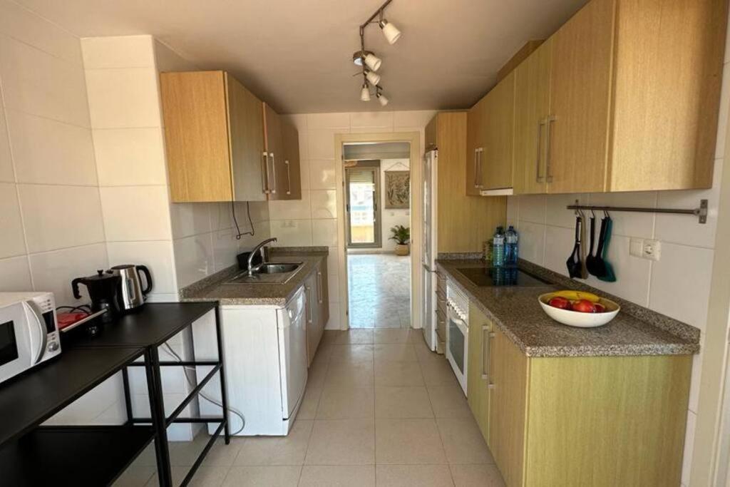 托雷莫利诺斯Atico Puerto Marina 2 Hab Con Piscina, 500M De La Plata公寓 外观 照片