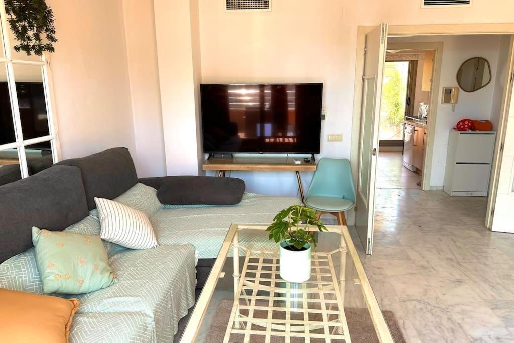 托雷莫利诺斯Atico Puerto Marina 2 Hab Con Piscina, 500M De La Plata公寓 外观 照片