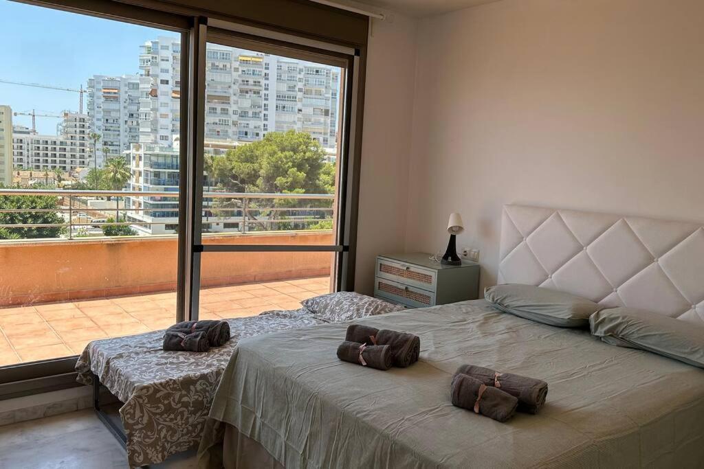 托雷莫利诺斯Atico Puerto Marina 2 Hab Con Piscina, 500M De La Plata公寓 外观 照片